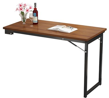 Tavolo Da Pranzo Pieghevole Da Parete,Tavolo Da Bar Da Parete,Scrivania Porta Pc,Scrivania A Scomparsa,Scrivania Pieghevole A Muro,Tavolo A Scomparsa Da Muro,Tavolo Da Muro Pieghevole(100cm*60cm)