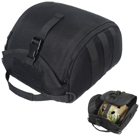 Genérico para Cascos: transportador de Supervivencia de Nailon 1000D, de Almacenamiento Multifuncional para Exteriores, Soporte para Equipo de Tela de Gran Capacidad, diseño de Transporte táctico d