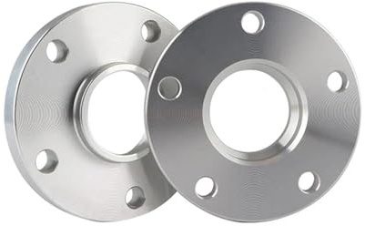 GBGWRMRYX Distanziali Centrati Mozzo PCD: 5X112 CB 66,6 Mm Spessore: 15 Mm 2 Pezzi Adattatori per Ruote in Alluminio FORgiato Distanziatore Allargatore Distanziali Ruota(20mm Silver)