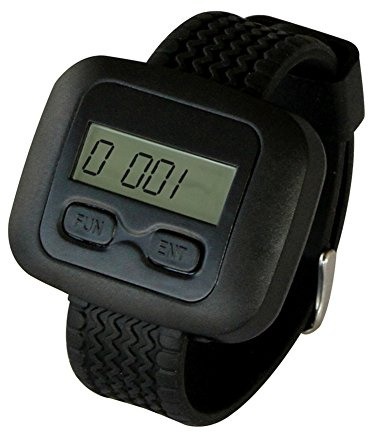 SINGCALL Armband-Empfänger, kabelloses Restaurant-Rufsystem, kompatibel mit einzelnen und Mehreren Rufknöpfen