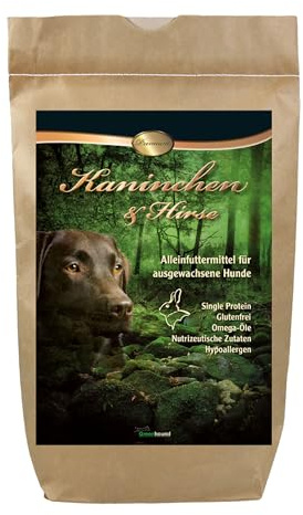 Schecker Premium Trockenfutter - Kaninchen und Hirse - nur eine Tierart - hypoallergen - glutenfrei 12 kg