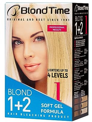 Blond Time Prodotto Decolorante dei Capelli 1 + 2 D'effetto Professional