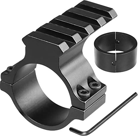 KEENZO 25,4 mm 30 mm Präzise Zielfernrohr-Montageringe Zielfernrohr Halterung mit Picatinny Schienenadapter 20mm - Anfänger Teleskop für Erfahrene Sternbeobachter