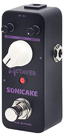 SONICAKE Analog Classic Octave Gitarre Bass Effektpedal Octaver