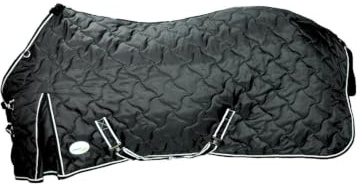 Umbria Equitazione Coperta da Box Modello New Wave 145 cm, Nero