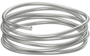 Pawfly Negro Tubo de Aire para Acuario 12 m Tubo estándar 4/6 mm para Bomba de Aire de pecera Manguera Flexible de PVC Puro Resistente a la torsión para Acuario Jardín Terrario Estanque