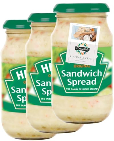 Sandwich Filler Bundle with Heinz Sandwich Spread 300g 3 Pack + Brightdale Kitchen Booklet