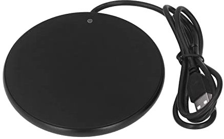 Mug Warmer, Coffee Mug Warmer USB Heated Coaster Heat Beverage Mug Mat Electric Beverage Warmers for Office Home Desk Use