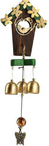 Yardwe Wohnkultur Windspiel 1pc Hängendes Windspiel Braunes Windspiel Zum Geburtstag