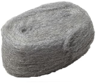 Lana De Acero Inoxidable Longitud 3m/10ft 1Pz Flexibilidad para Muebles Automóvil Artesanía Piedra Vidrio Metal Pulido y Lijado-0#