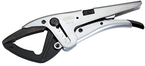 Sam Outillage 212-35 Pince étau grande capacité mors mobile 250 mm 750 g