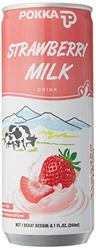 Pokka Bebida Leche Fresa - 30 x 240ml