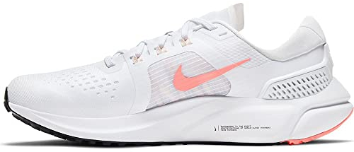 Nike Damen Air Zoom Vomero 15 Running Shoe, White/Crimson Pulse-Crimson Tint-Black, 38 EU