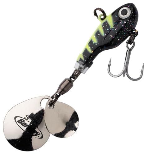 Berkley Pulse Spintail Jig Wobbler mit Spinnerblatt & Berkley Fusion Drilling – Weitwurf-Hardbait für Barsch, Forelle, Hecht