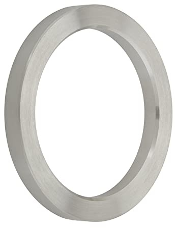 SOTECH Schiebetürgriff ADA Griff-Ø 59 mm zum Kleben Glastürgriff | Möbelgriff aus Edelstahl Muschelgriff rund für Glastüren Griffmuschel zum Aufkleben Klebegriff für Schiebetür & Zimmertür