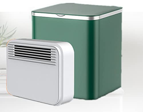 PanHuiWen Portable Washing Machine and Dryer 4.5L Ultrasonic Turbo Washer With Sterilization,Blu-Ray for Home Travel Clothes,green+Dryer
