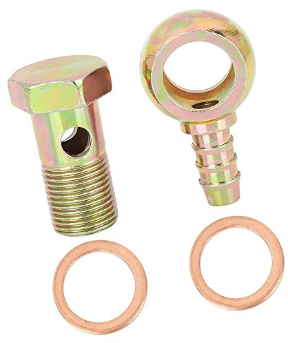 A ABSOPRO Véhicule 18mm Banjo Tuyau Barbillon Boulon Raccords Banjo Boulon Rondelle