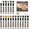 Möbelreparaturset -18 Farben Laminat Reparaturset - Neues Upgrade Holzkratzer Reparaturset mit Bienenwachs Möbelpolitur, Holzmarker Stifte für Kratzer, Flecken - Wiederherstellung von Holzboden