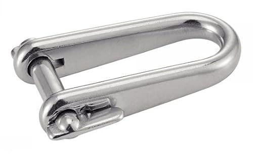ACTON (Lot de 5) Manille longue rapide - Inox A4 D6mm - Supportage des réseaux