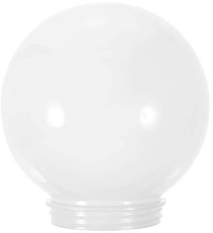 Globe Abat-Jour Remplacement de Boule de Lampadaire Abat-Jour Sphère Couvercle d'Ampoule Extérieure Mural pour Ventilateur de Plafond en Acrylique