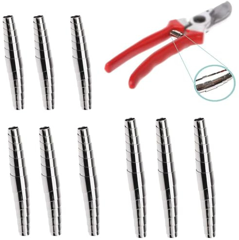 JCKD 9 Stück Ersatzfedern für Gartenscheren, Spiralfederkomponenten für Astscheren, Trimmerzubehör, Ersatzteile für Astscheren zur Verbesserung der Schneidleistung (6cm/7cm/8cm)