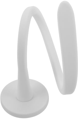 iplusmile Waschmaschine Türhalterung Türstopper für Waschmaschinen Waschmaschinenschläuche Wäscheauflage für Waschmaschine und Trockner Spülmaschinen-Türstütze Gummi Weiß