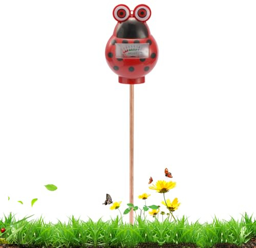 Messa di acqua Piante interne - Controllo 'idratazione del suolo, sensore di cura delle piante | Tester del terreno igrometro, misuratore di umidità esterno interno per pentole da giardino