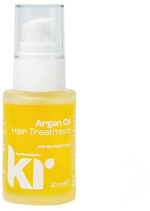 Keratin Revolution Argan Oil 30ml - Moroccan Oil Hair Treatment for Deep | Nourishment - Frizz Control, Heat & UV Protection - Shine & Smooth Finish - for Dry, Damaged, Chemically Treated Hair