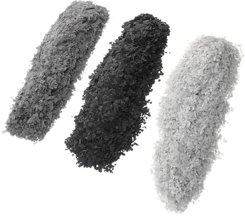 Scaglie Decorative per Pavimenti in Flake Naturali 1 Kg | Pavimenti Interni e Showroom, Confezione Singola, Leggero e Portatile, Copre Segni e Sporco