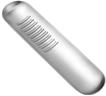 PEPWE Stainless Steel Multi-Use Grating Board Easy Design for Garlic & Sauces in Cooking Essentials Multipurpose Kitchen Grater Tool