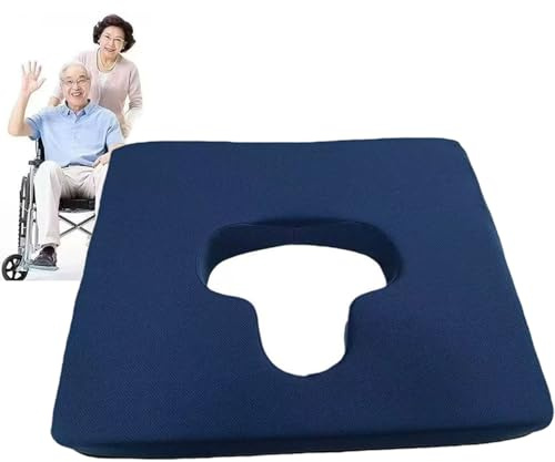 BDXZJ Cuscino Antidecubito, Cuscino per Anziani, Cuscino per Letto di Cura, Ciambella Antidecubito Sacrale per Sedie A Rotelle, Sofa, Letto Cuscino Coccige per Emorroidi, Piaghe da Decubito