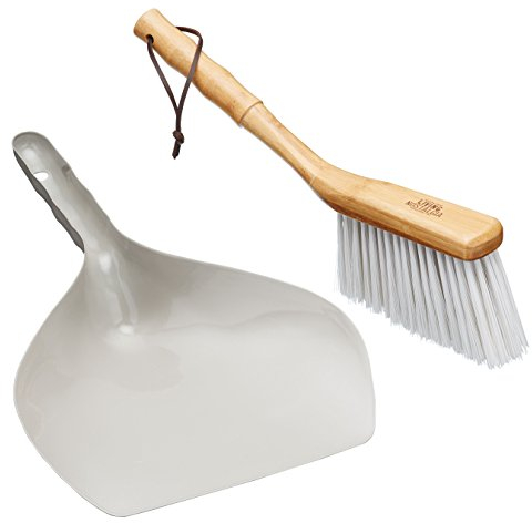 KitchenCraft Living Nostalgia Traditional Dustpan and Brush Set