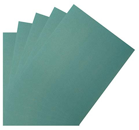 sourcing map 500 Grits Silicon Carbide Sandpaper Sanding Sheets 9-inch x 11-inch 5pcs