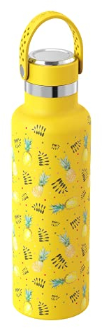 Super Sparrow Ultralight Water Bottle Stainless Steel 18/10-750ml - Insulated Metal Water Bottle - Standard Mouth Flex Lid - BPA Free - Flask for Gym, Travel, Sports