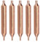 APOMOONS 5 filtros de cobre para frigorífico, secador, accesorios de refrigeración, 19 mm x 127 mm, secador de filtro de cobre con orificio de 3 mm y 6 mm de diámetro interior