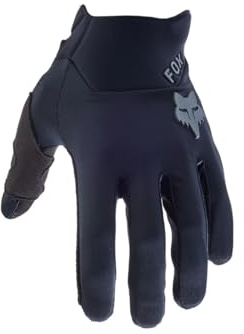 Fox Racing Defend Wind Offroad Glove - Wind- & wasserabweisend, Touchscreen-kompatibel, sicherer Sitz, Silikongriff, Beweglichkeit & Wärme, Farbe: Black, Größe: XL