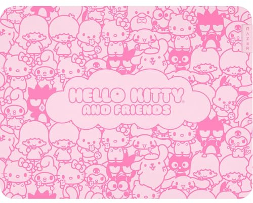 Razer Gigantus V2 Cloth Gaming Mouse Pad (Medium): Textured MicroWeave Cloth Surface - Thick, High-Density Rubber Foam - Non Slip Base - Hello Kitty & Friends Edition | Textured MicroWeave Cloth Surface, Thick, High-Density Rubber Foam, Non Slip Base