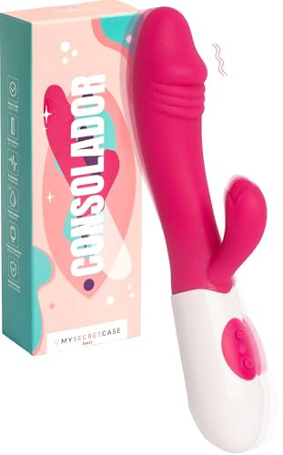 MySecretCase Vibratoreper Donna Professionale 18,5cm Vibratore Rabbit 10 Modalità Vibrazione Vibratoreper Donna Clitoride Vibratore Punto G Sexytoysys Coppia Squirting