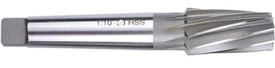 Morsekegel-Reibahle, konische Spannreibahlen, Reibahlen, 1:10 Kegel-HSS-Spiralreibahle(14mm)