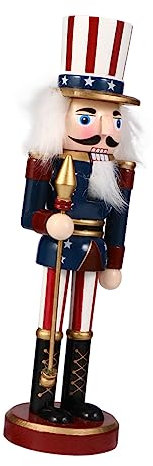 Gatuida Soldat Casse-Noisette De Noël Marionnette Décoration Maison Bureau Style Classique