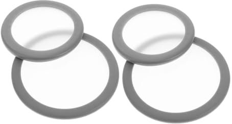 Yardenfun 4pezzi Coperture Per Stetoscopio in Plastica Durevole Parti Ricambio Per Stetoscopio Pediatrico e Adulto Accessori Medici Per Auscultazione Chiara