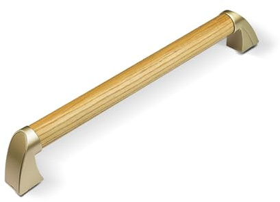 Baño Asa De Seguridad, Agarraderas Baño Para Mayores, Agarrador Ducha Antideslizante Madera, Tirador Auxiliar Para Cocina,Dormitorio,Bañera,Ducha Y Escalones (Color madera, 44CM)