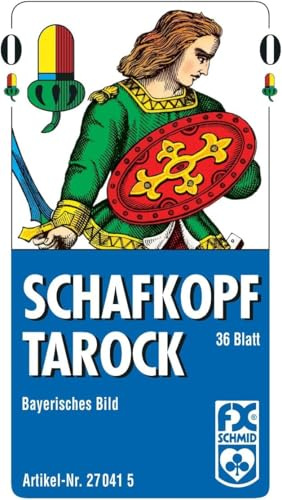 Ravensburger 27041 - Schafkopf/Tarock, Bayrisches Bild, 36 Karten in Faltschachtel (Packung mit 5)