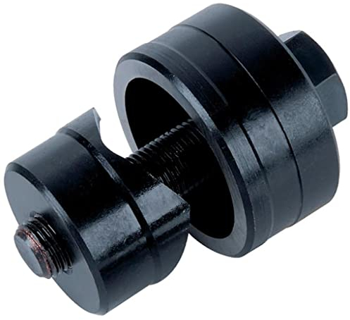 wolfcraft Lochschneider 3754000 – Schraublochstanzer für Küchenarmaturen – Blechlocher für den Wasserhahn-Ausschnitt – Ø 35mm