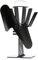Ecofan 800CAXBX Ventilador de estufa de leña alimentado por calor, negro, bilingüe