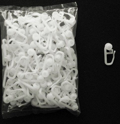 500 Profi Gardinen Rollen 8 mm Kugelkopf universell passend für Vorhangschienen mit 4 mm Lauf - Made in Germany !