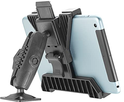 iBolt TabDock Bizmount AMPs, Base Perforada de Alta Resistencia para tabletas de 7 a 10 Pulgadas (iPad, Samsung Tab) para automóviles, computadoras de Escritorio, encimeras, Camiones, escuelas