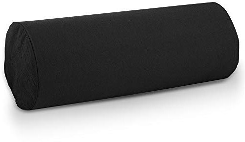 BodyHealt Neck Roll - Original Cervical Round Pillow for Head, Spine & Back Pain Relief. Circle Support for Sleeping. Cylinder Firm Lumbar Bolster
