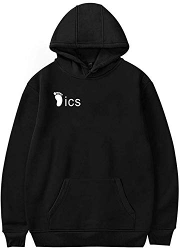 YIMIAO Herren Damen Japanese Anime Volleyball Junior Hoodie Unisex Kapuzenpullover Casual Haikyuu Sweatshirt Pullover Streetswear(S)