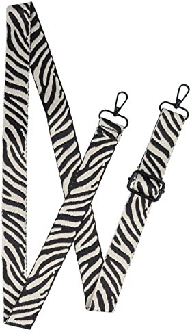 Design Anhänger + Handy-Adapter. [Modisches Zubehör]. Handyanhänger. [Einzigartig und exklusiv] Kompatibel mit den meisten Smartphones. (Textil, Zebra Beige)